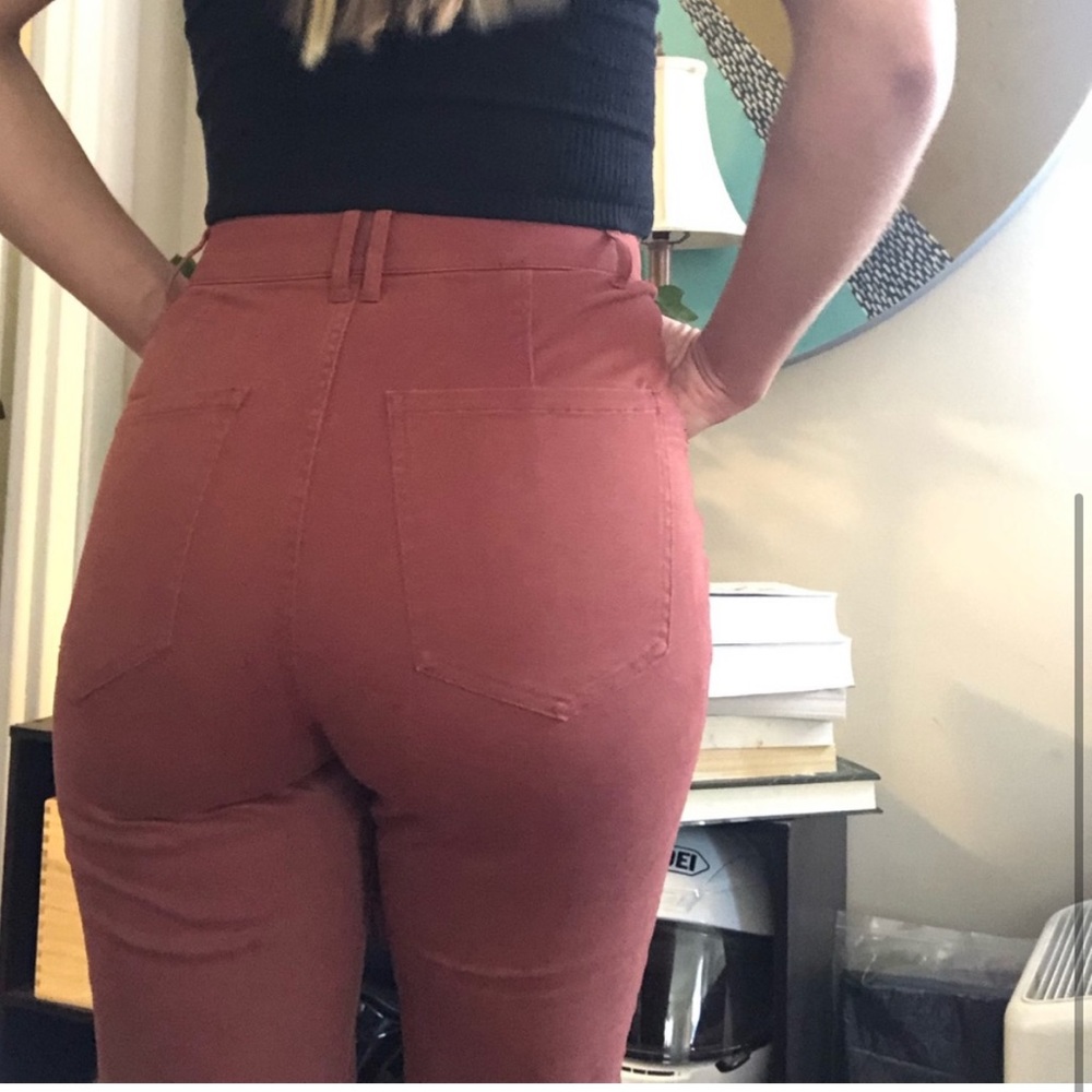 Express High Rise Ankle Crop - Picture 2 of 3